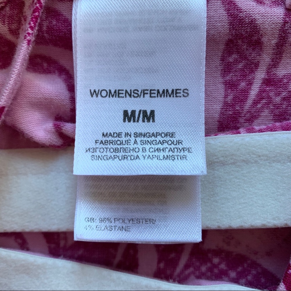 The North Face pink floral tank top size medium - Picture 4 of 5